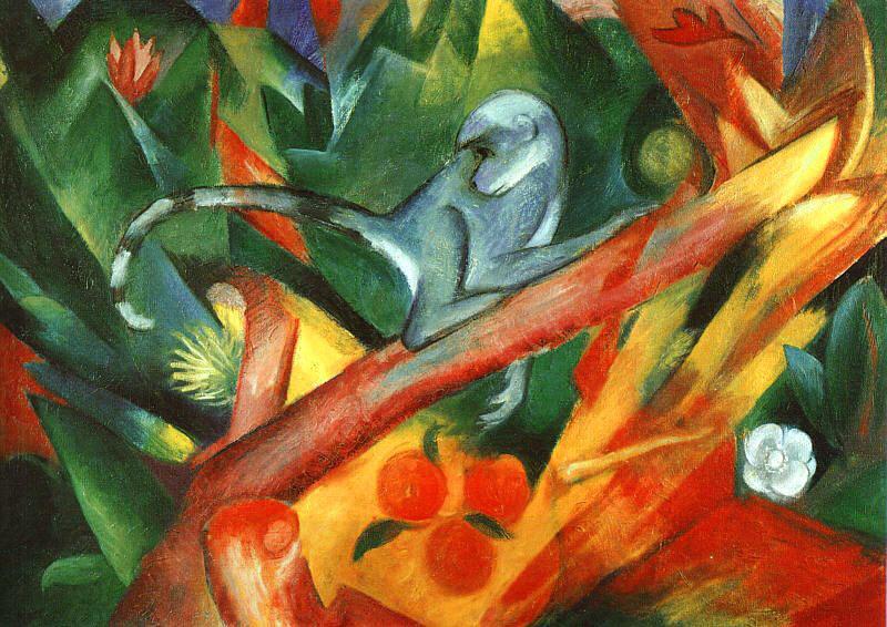 Franz Marc The Monkey China oil painting art